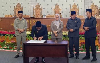 Bupati Sirajudin Lasena Hadiri Paripurna DPRD Boltara, APBD-P 2026 Fokus pada Layanan Dasar