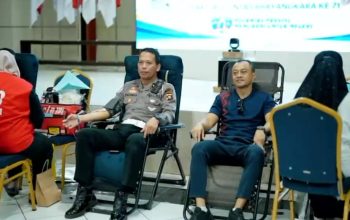 Sambut Hari Lalu Lintas Bhayangkara Ke-71, Ditlantas Polda Gorontalo Gelar Baksos dan Anjangsana Purnawirawan