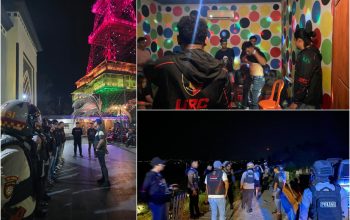 Tak Beri Ruang untuk Kriminal, Tim URC Polres Gorontalo Patroli hingga Dini Hari