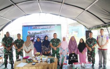 Meriahkan HUT Ke-81 TNI, Korem 133/NW Gelar Donor Darah hingga Pengobatan Gratis