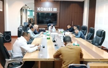 Komisi III Akan ‘Panggil’ Dinas PU se Kabupaten Kota dan Balai, Ada Apa?