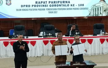 DPRD Provinsi Gorontalo Tetapkan 12 Ranperda dalam Propemperda 2027