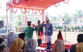 HUT Ke-62 Sulut, Pemkab Boltara Gelar Upacara Hingga Penyerahan SK Pensiun