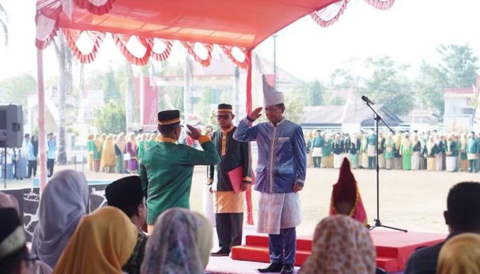 HUT Ke-62 Sulut, Pemkab Boltara Gelar Upacara Hingga Penyerahan SK Pensiun