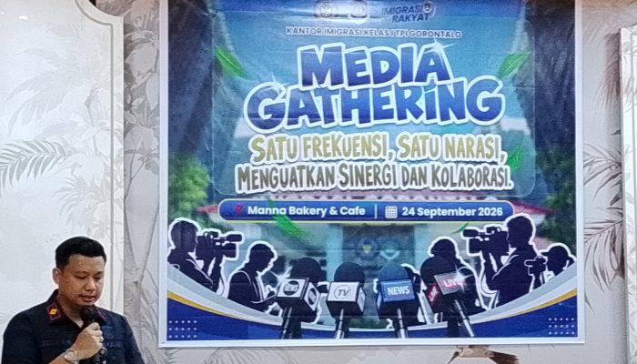 Imigrasi Gorontalo dan Wartawan Kuatkan Sinergi dan Kolaborasi Lewat Media Gathering