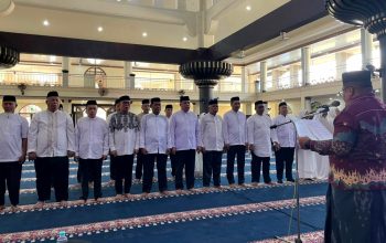 Pengurus Baru Baiturrahman Limboto Dikukuhkan, Mohamad Kadir Siap Maksimalkan Peran Masjid