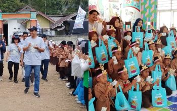 Tak Gentar Kondisi Wilayah, Jalan Terjal, Sinyal Terbatas, BI ‘Tembus’ Desa Ilohuuwa Pastikan Edukasi Rupiah Merata