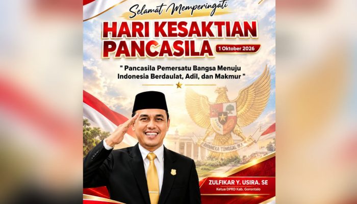 Momentum Hari Kesaktian Pancasila, Zulfikar Usira: Gotong Royong Modal Utama Bangun Kabgor