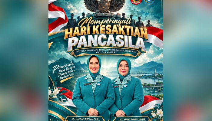 Keluarga Kuat, Bangsa Bersatu: Pesan Mendalam TP-PKK Kabgor di Hari Kesaktian Pancasila