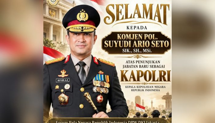 Suyudi Ario Seto Dilantik Jadi Kapolri, Soegiharto Santoso: Sejak 2025 Saya Sudah Melihat Beliau Layak