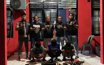 Kurang dari 24 Jam, Polres Gorontalo Amankan Tiga Remaja Terduga Pembobol Gudang di Telaga Biru