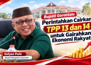 Bupati Gorontalo Perintahkan Cairkan TPP 13 dan 14 untuk Gairahkan Ekonomi Rakyat