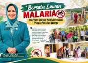 Bersatu Lawan Malaria, Maryam Sofyan Puhi Apresiasi Peran PKK dan Warga