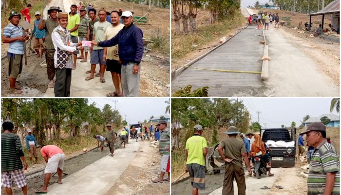 Jalan Rusak di Molamahu Diperbaiki Swadaya, Rahmijati Jahja Turun Tangan Kerahkan Bantuan