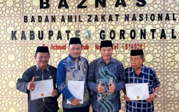 Baznas Kabupaten Gorontalo Kembali Raih WTP, Buktikan Komitmen Jaga Amanah Umat