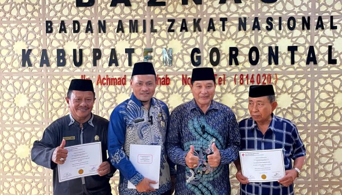 Baznas Kabupaten Gorontalo Kembali Raih WTP, Buktikan Komitmen Jaga Amanah Umat