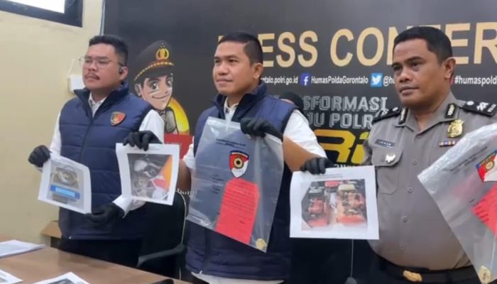 Olah Emas Tanpa Izin di Bone Bolango, Bos dan Pengawas Dijebloskan ke Rutan Polda