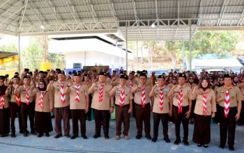Gerakan Pramuka Jadi Sarana Pembentukan Karakter, Kadis Dikbud Kabgor Beri Dukungan Penuh