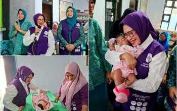 Pastikan Tak Ada Anak Tertinggal Imunisasi, Maryam Sofyan Puhi Turun Langsung ke Posyandu Biyonga