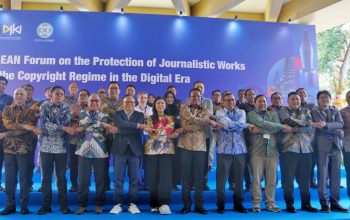 Menkum di Depan Forum Jurnalis ASEAN: Teknologi Berkembang, Nilai Karya Jurnalistik Harus Terlindungi