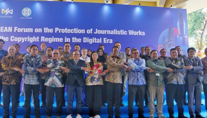 Menkum di Depan Forum Jurnalis ASEAN: Teknologi Berkembang, Nilai Karya Jurnalistik Harus Terlindungi