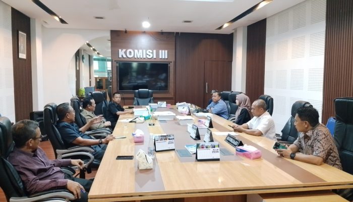 Bukan Tupoksi Komisi III, Aspirasi Komunitas Disabilitas Tetap Diterima