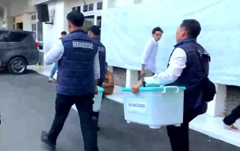 Geledah Kantor Wali Kota, Polda Gorontalo Bawa Dua Box Dokumen Terkait Dugaan Pengrusakan Cagar Budaya