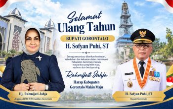 Selamat Ulang Tahun Bupati Gorontalo, Rahmijati Jahja Harap Kabgor Makin Maju