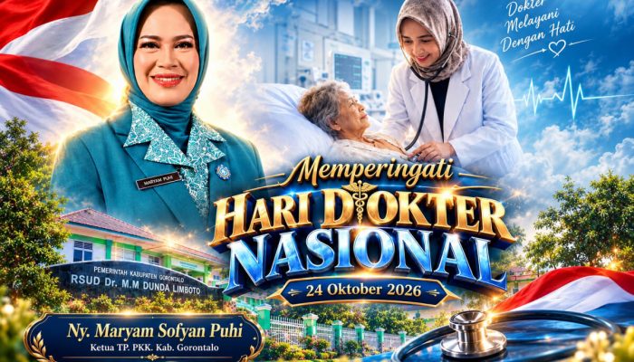 Momen Hari Dokter Nasional, Maryam Sofyan Puhi: Terima Kasih Telah Mengabdi dengan Hati