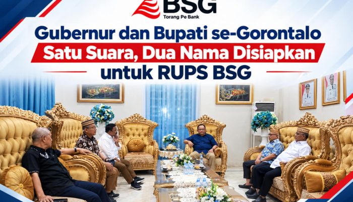 Gubernur dan Bupati Se-Gorontalo Satu Suara, Dua Nama Disiapkan untuk RUPS BSG