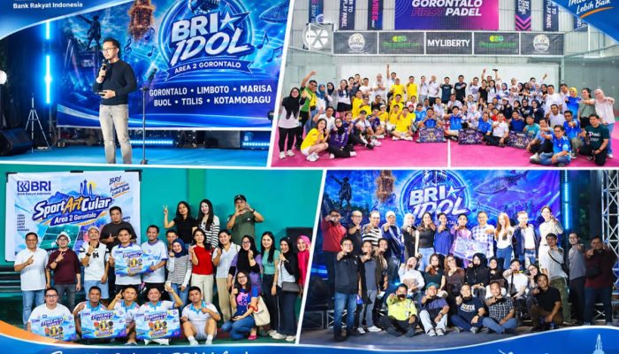 Meriah! BRI Sportacular Area 2 Gorontalo Jadi Ajang Silaturahmi dan Solidaritas Insan Brilian
