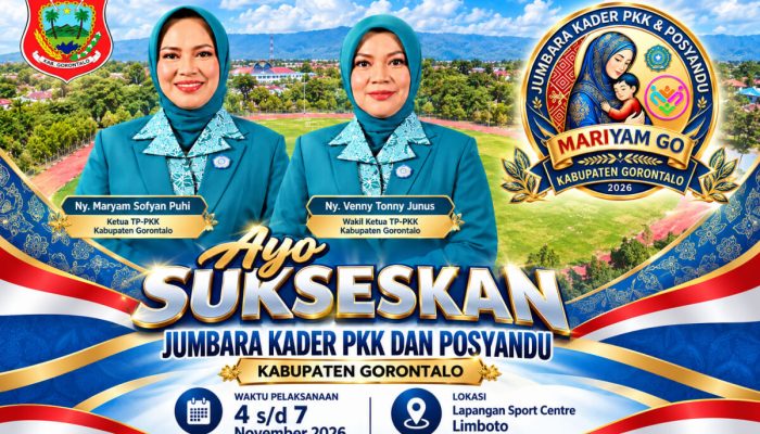 Ayo Sukseskan! Jumbara Kader PKK dan Posyandu Kabupaten Gorontalo 2026 Siap Digelar