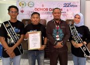 Donorkan Darah 50 Kali, Abdul Muis Kuku Terima Penghargaan dari PMI Provinsi Gorontalo