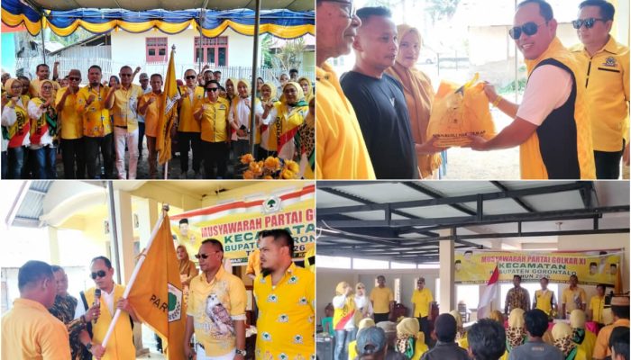 Mesin Golkar di Pesisir Dipanaskan, Zulfikar Usira Komandoi Muscam Biluhu-Batudaa Pantai