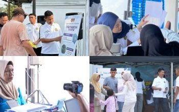 Lewat PASPORIA, Imigrasi Gorontalo Layani Pemohon Paspor Saat Car Free Day