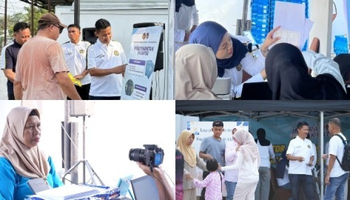 Lewat PASPORIA, Imigrasi Gorontalo Layani Pemohon Paspor Saat Car Free Day